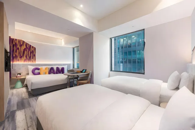 غرفة كلاسيكية رباعية بسرير فردي، HOTEL CHAM CHAM - TAIPEI 1/1