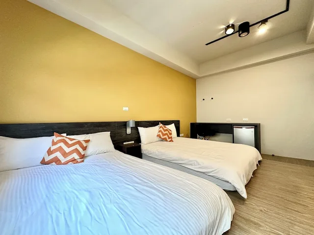 غرفة عائلية رباعية بسريرين مزدوجين، Mo Bnb 4/10