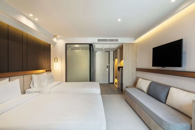 غرفة سوبيريور بسريرين منفصلين، Best Western Plus Ratchada Hotel 2/4