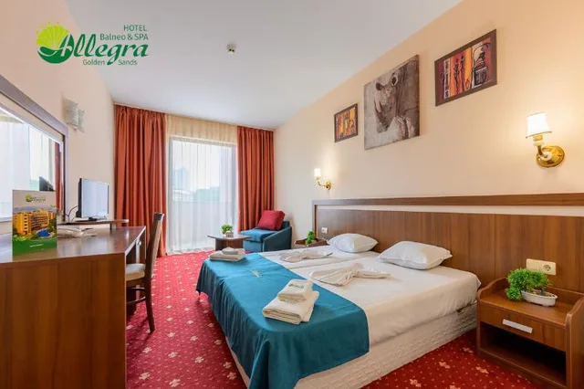 غرفة مزدوجة بإطلالة على المتنزه، Hotel Allegra Balneo & Spa 1/1
