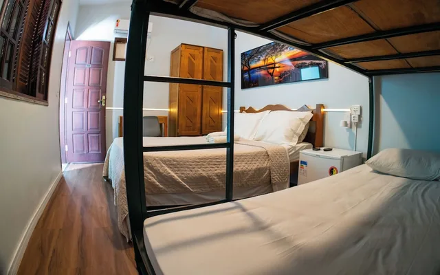 غرفة كومفورت رباعية بحمام خاص، Mango Tree Hostel 5/8