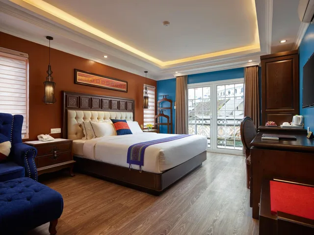 غرفة ديلوكس بسرير مزدوج، Eden Boutique Hotel Sapa 2/2