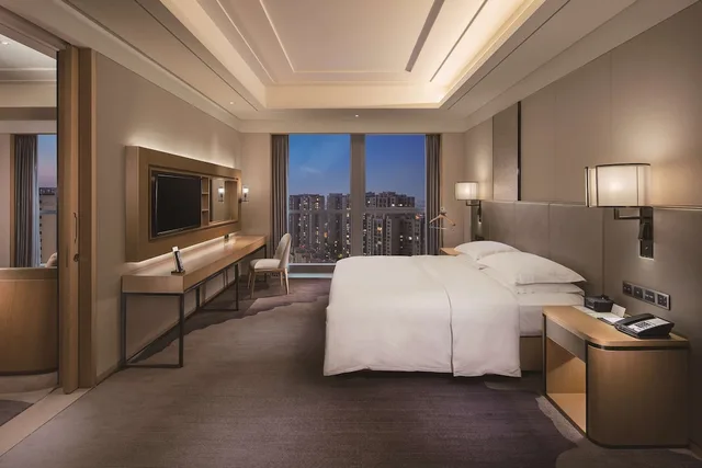 جناح ديلوكس بسرير كينج، Hilton Chengdu - Longquanyi 5/6