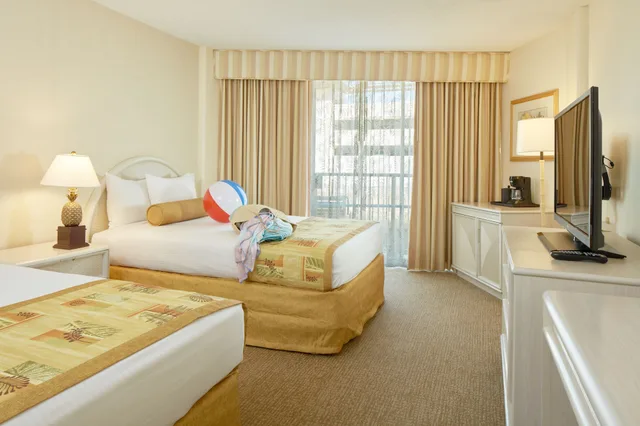 غرفة بسريرين مزدوجين، Outrigger Waikiki Paradise 6/10