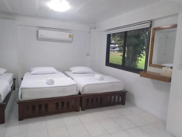 غرفة رباعية بإطلالة على الحديقة، Lay Trang Resort 1/10