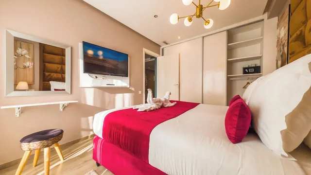 جناح ديلوكس بسرير كينج، Rent Inn Suites Hotel 2/10