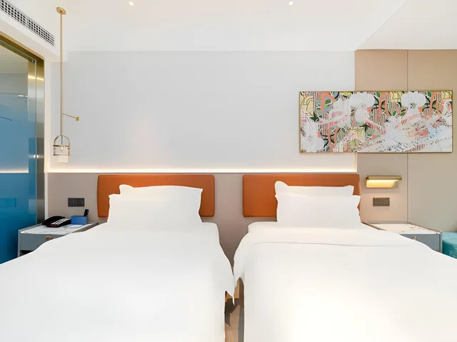غرفة بزنس بسريرين منفصلين، INSAIL HOTEL Guangzhou Beijing Road Pedestrian Street 2/2
