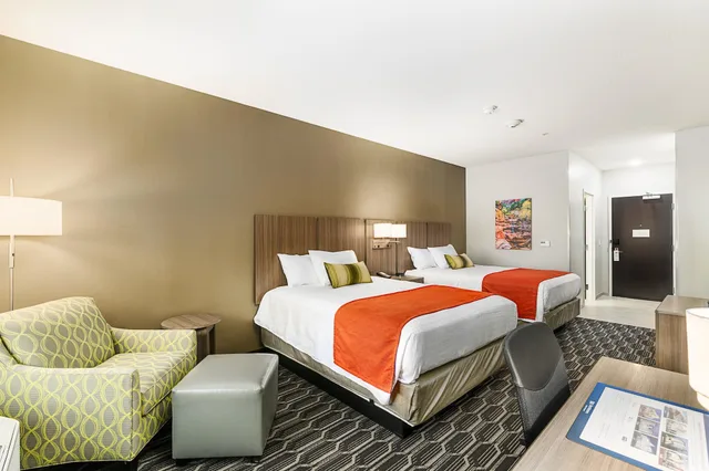 غرفة قياسية بسريرين كوين بشرفة لذوي الإعاقة، Best Western Plus Zion Canyon Inn & Suites 7/10