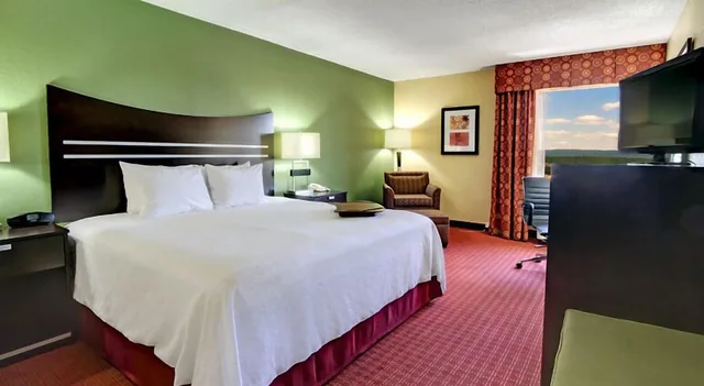غرفة ديلوكس بسرير كينج، Hampton Inn Hot Springs 3/5