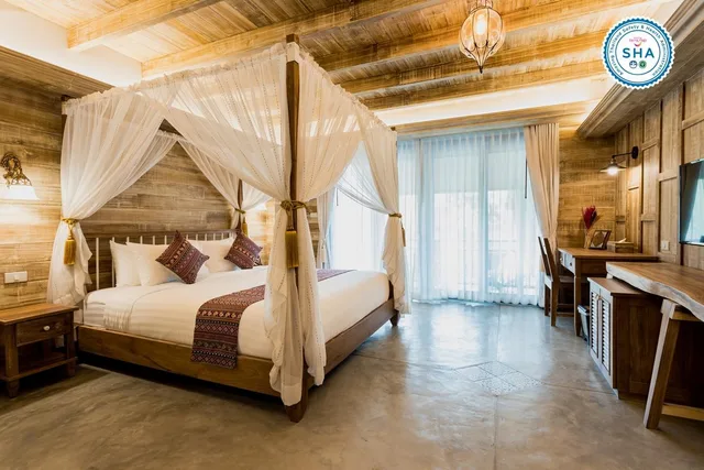 غرفة ديلوكس بسرير كينج، Nampiangdin Boutique Hotel 1/2