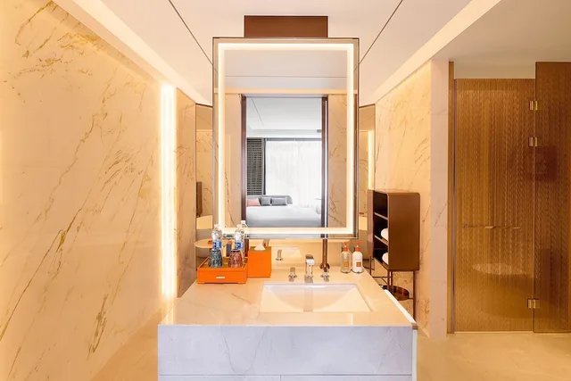 جناح بسرير كينج بغرفة نوم واحدة، Crowne Plaza Qingdao Jinshui 8/8