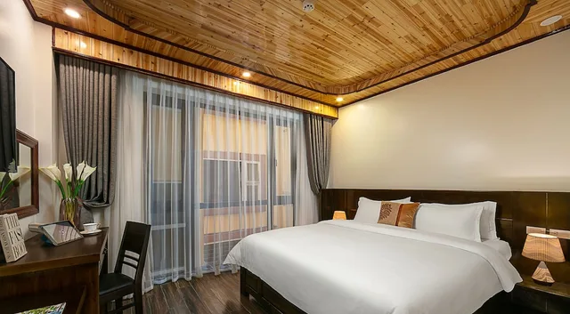 غرفة سوبيريور بسرير كينج بغرفة نوم واحدة، Sapa Green Hotel 1/4