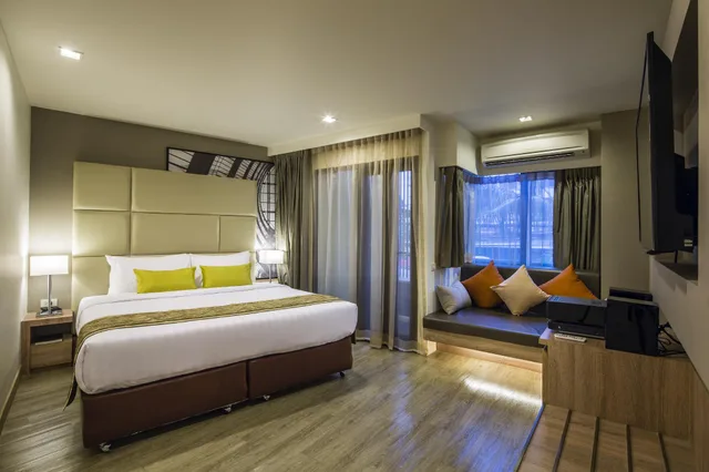 جناح بسرير كينج بغرفة نوم واحدة، Pacific Park Hotel And Residence 1/1