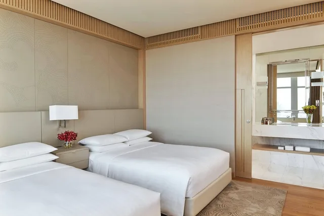 جناح تنفيذي بسريرين مزدوجين بغرفتي نوم، Marriott Bangkok Sukhumvit Hotel 2/5