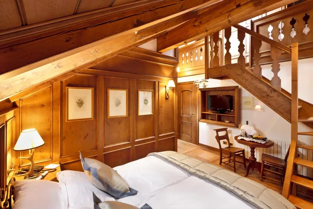 غرفة فاخرة رباعية، Ambra Cortina Luxury Fashion Boutique Hotel 5/6