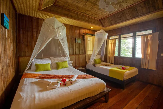بنغل ثلاثي بسرير مزدوج وسرير فردي، Railay Garden View Resort 1/1