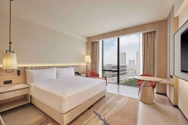 غرفة بسرير كينج، Hilton Gurugram Baani City Centre 3/5