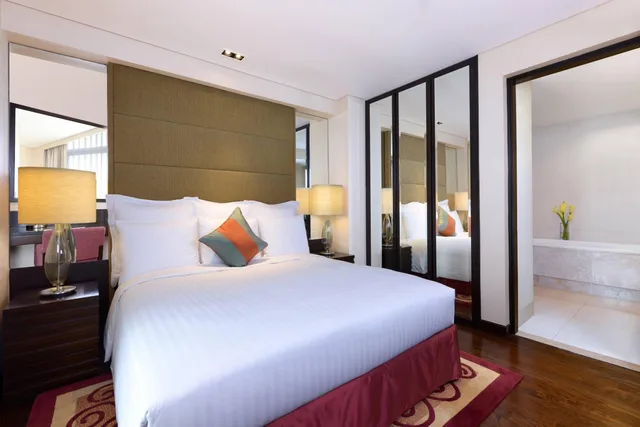 جناح بغرفتي نوم، Marriott Executive Service Apartment Sathorn Vista 7/10