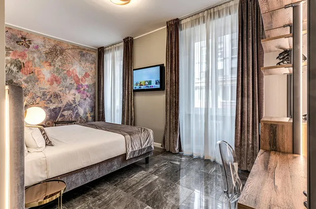 غرفة قياسية بسرير مزدوج، Apollo Boutique Hotel 3/5