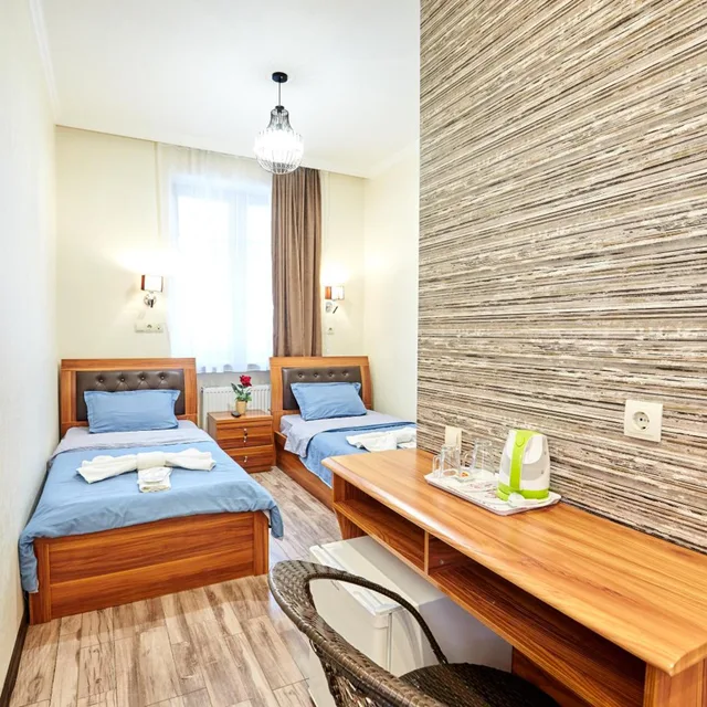 غرفة قياسية بسريرين منفصلين، Diadema Hotel 9/10