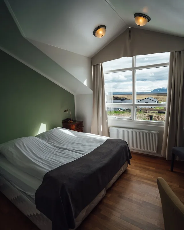 غرفة بسرير كينج، Sel-Hotel Myvatn 1/8