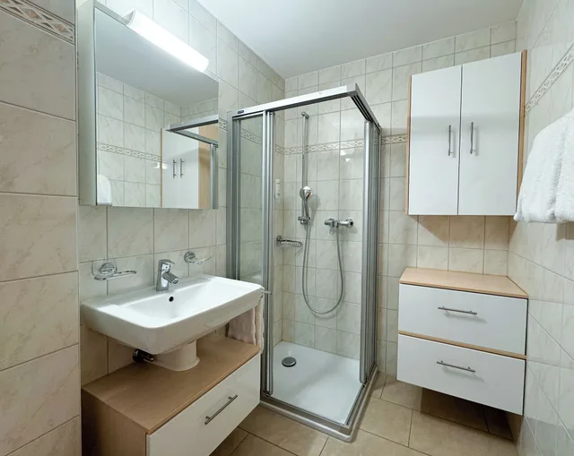 شقة بسرير مزدوج بشرفة بغرفة نوم واحدة مع أريكة، Les Bains de Saillon 2/2