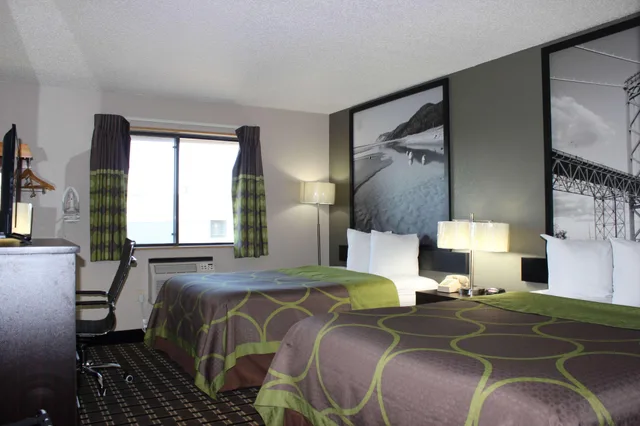 غرفة بسريرين كوين، Super 8 by Wyndham Grand Rapids/Wyoming 1/1