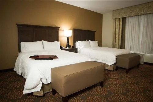 غرفة بسريرين كوين بحوض استحمام لذوي الإعاقة، Hampton Inn & Suites Hartsville 1/1