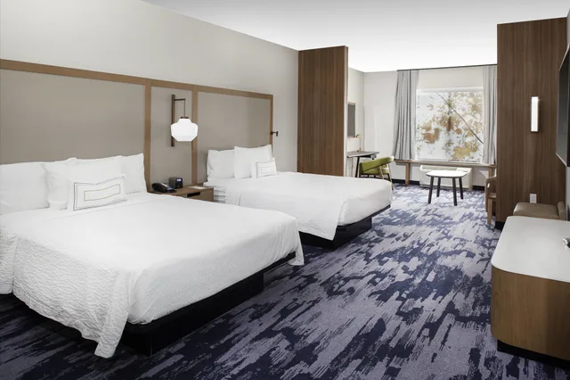 suite, multiple beds، Fairfield Inn And Suites By Marriott Fort Morgan 1/1