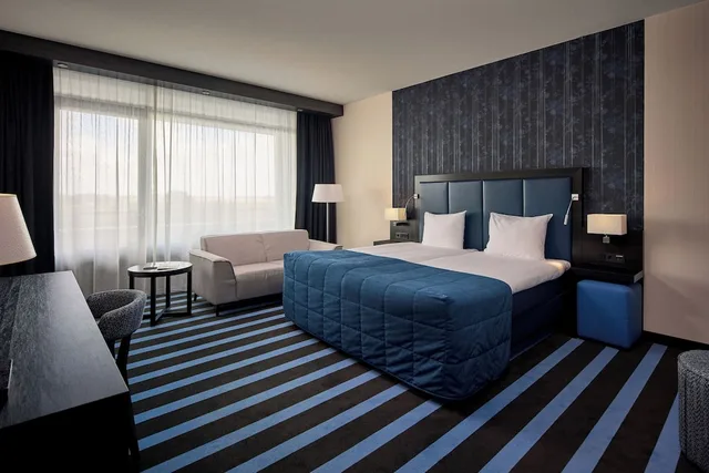 غرفة كومفورت بسريرين منفصلين بإطلالة على الفناء، Van Der Valk Hotel Sneek 1/8