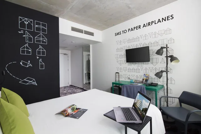 غرفة قياسية بسرير كوين، Ibis Styles Budapest Airport 3/4