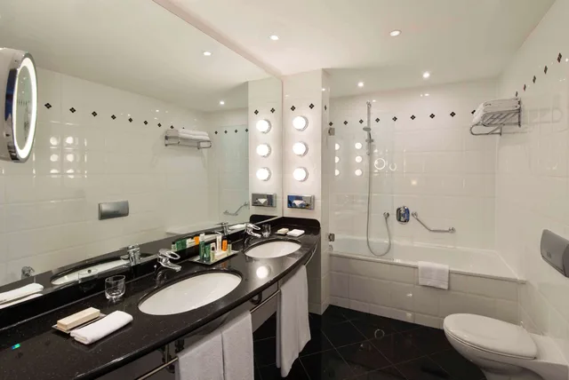 Duplex, Suite, King Bed, Domex View, Lounge Access، Hilton Berlin 4/6