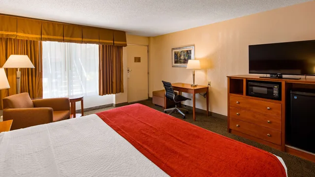 غرفة قياسية بسرير كينج للمدخنين، Best Western Thunderbird Motel 4/7