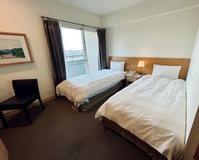 غرفة كومفورت بسريرين منفصلين، Sendale Tainan Science Park Hotel 1/1