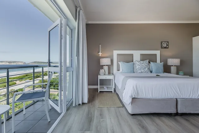 جناح فاخر بسريرين منفصلين بإطلالة على البحر بشرفة، The Robberg Beach Lodge 5/10
