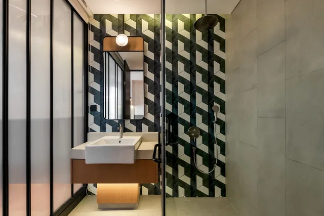 غرفة تنفيذية بسرير كينج وسرير كوين وسريرين بغرفتي نوم، Citadines Connect Georgetown Penang 5/5