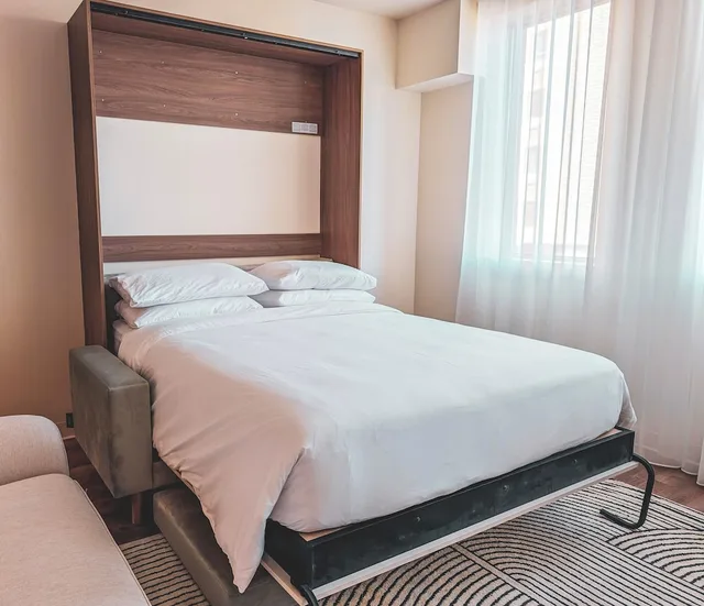 Superior, Apartment, King and Queen Murphy Bed, Queen Bed, Terminus Hotel 3/4
