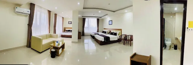 غرفة متصلة بسريرين مزدوجين، Phu Cuong Beach Hotel 4/7