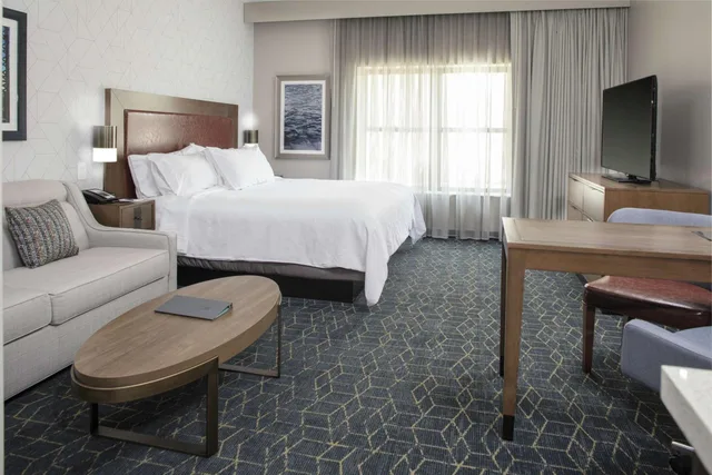 جناح استوديو بسرير كينج مع أريكة لذوي الإعاقة، Embassy Suites by Hilton Grand Rapids Downtown, MI 1/2