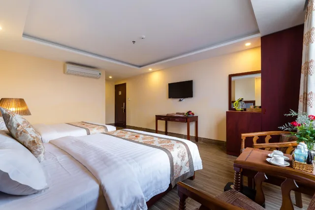 غرفة ديلوكس بسريرين كوين، Nhat Minh Hotel And Apartment 3/3