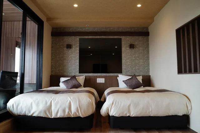 Japanese Western, Deluxe, Outdoor Bath، LiVEMAX Resort Kaga-Yamashiro 3/5