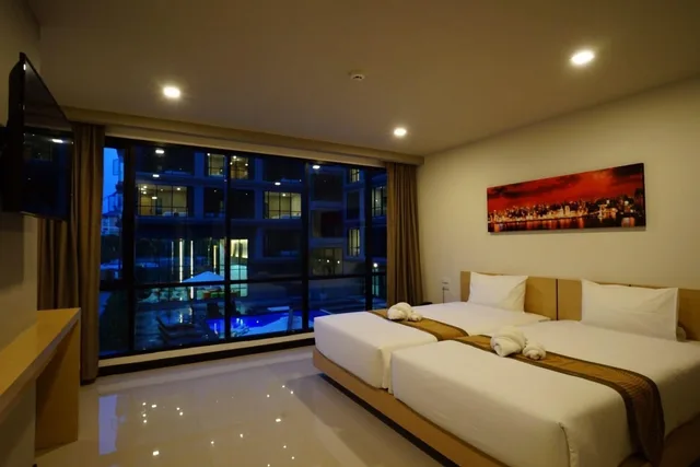 غرفة سوبيريور بسرير كينج بإطلالة على المسبح، Beston Pattaya 7/10