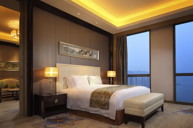 جناح ديلوكس بسرير كينج، Doubletree By Hilton Chongqing Wanzhou 3/3