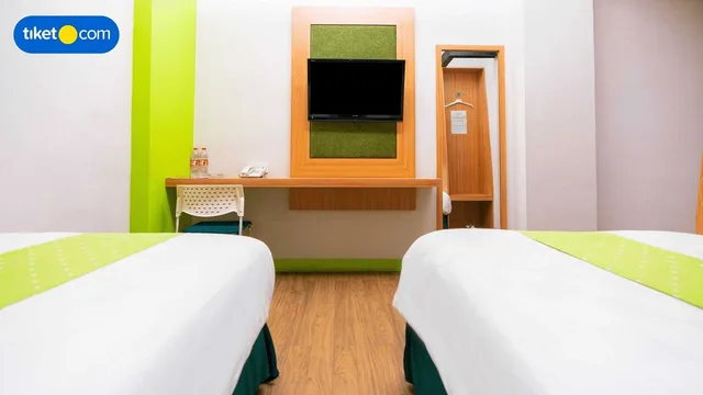 غرفة سوبيريور بسريرين منفصلين للمدخنين، Arbor Biz Hotel 2/4