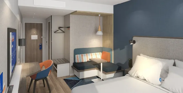 غرفة قياسية بسرير فردي، Holiday Inn Express Shanghai Huijin 1/1