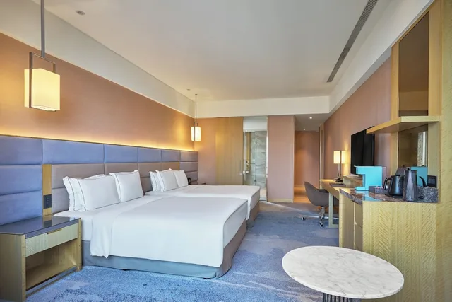 غرفة كلاسيكية عائلية بسريرين مزدوجين، Caesar Park Hotel Banqiao 4/6