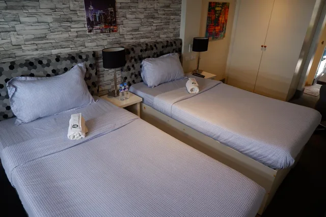 غرفة ديلوكس بسريرين منفصلين، OYO 492 Sunset View Ridge Residences 7/10