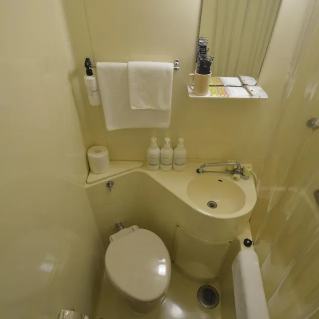 غرفة بسريرين منفصلين، Apartment Hotel Shinjuku 5/5