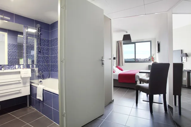 Studio 2 pax، Appart hotel Odalys City Marseille Centre Parc Chanot Velodrome 7/7