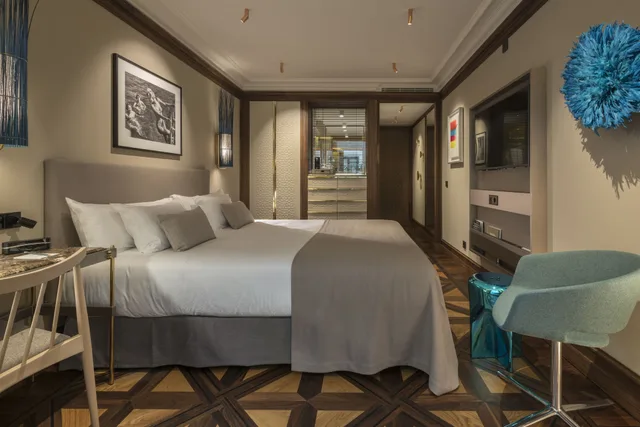 Signature, Twin Beds, Lateral Side Sea View، El Llorenc Parc De La Mar - Adults Only 4/6